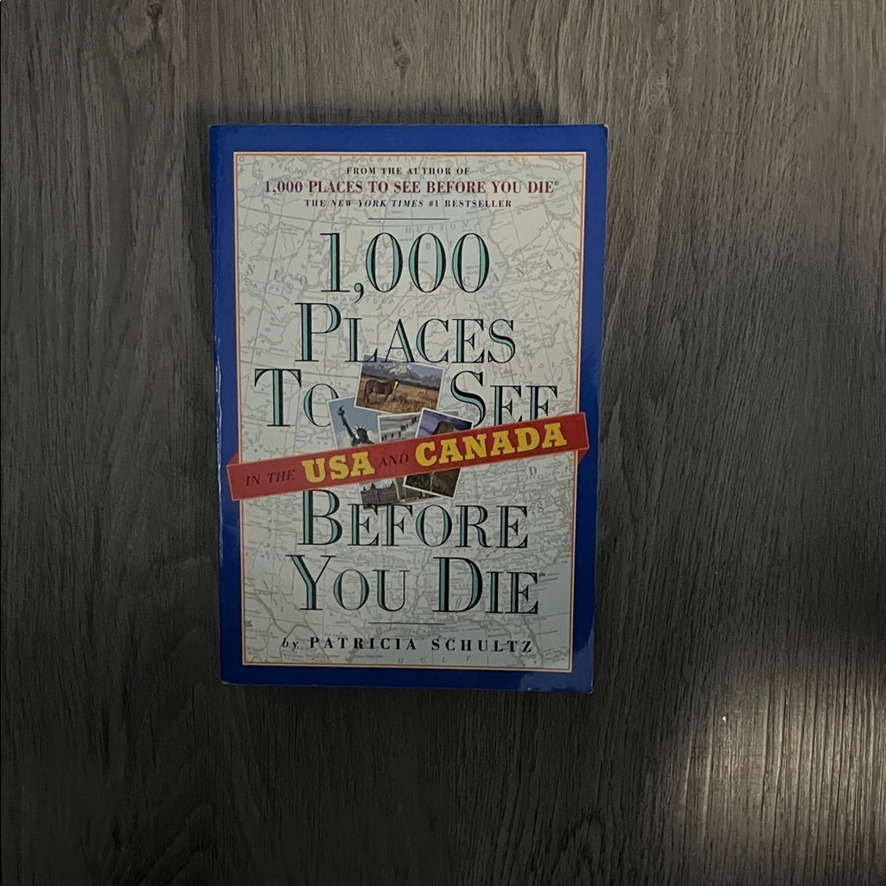 1,000 Places to See Before You Die Book
